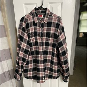 Wrangler Sherpa Fleece Flannel